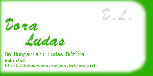 dora ludas business card